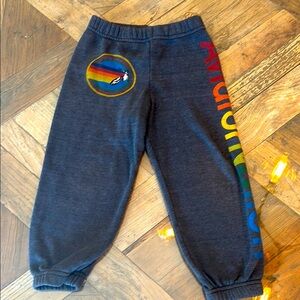 Aviator Nation Kids Charcoal Sweatpants size 4